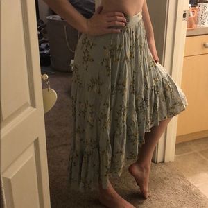 Flowy floral skirt from Target!